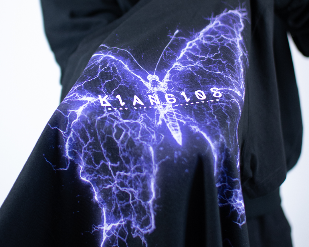 KLANGLOS OVERSIZED TEE PURPLE - LIMITED EDITION