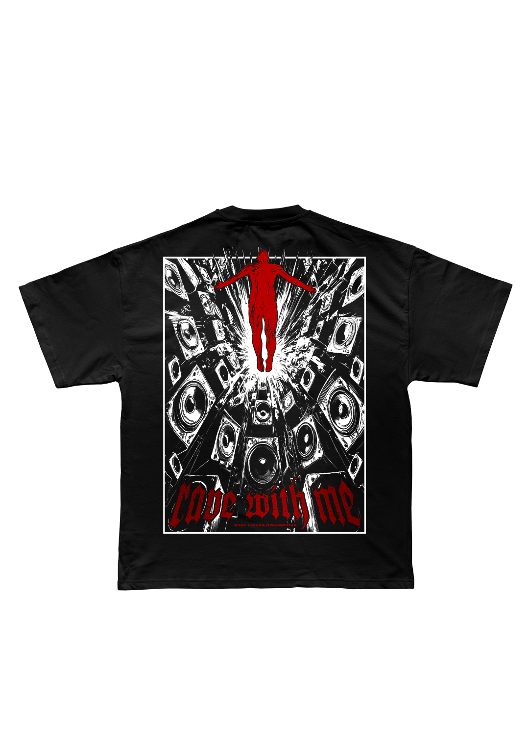 RAVE WITH ME OVERSIZED TEE - LIMITED EDITION