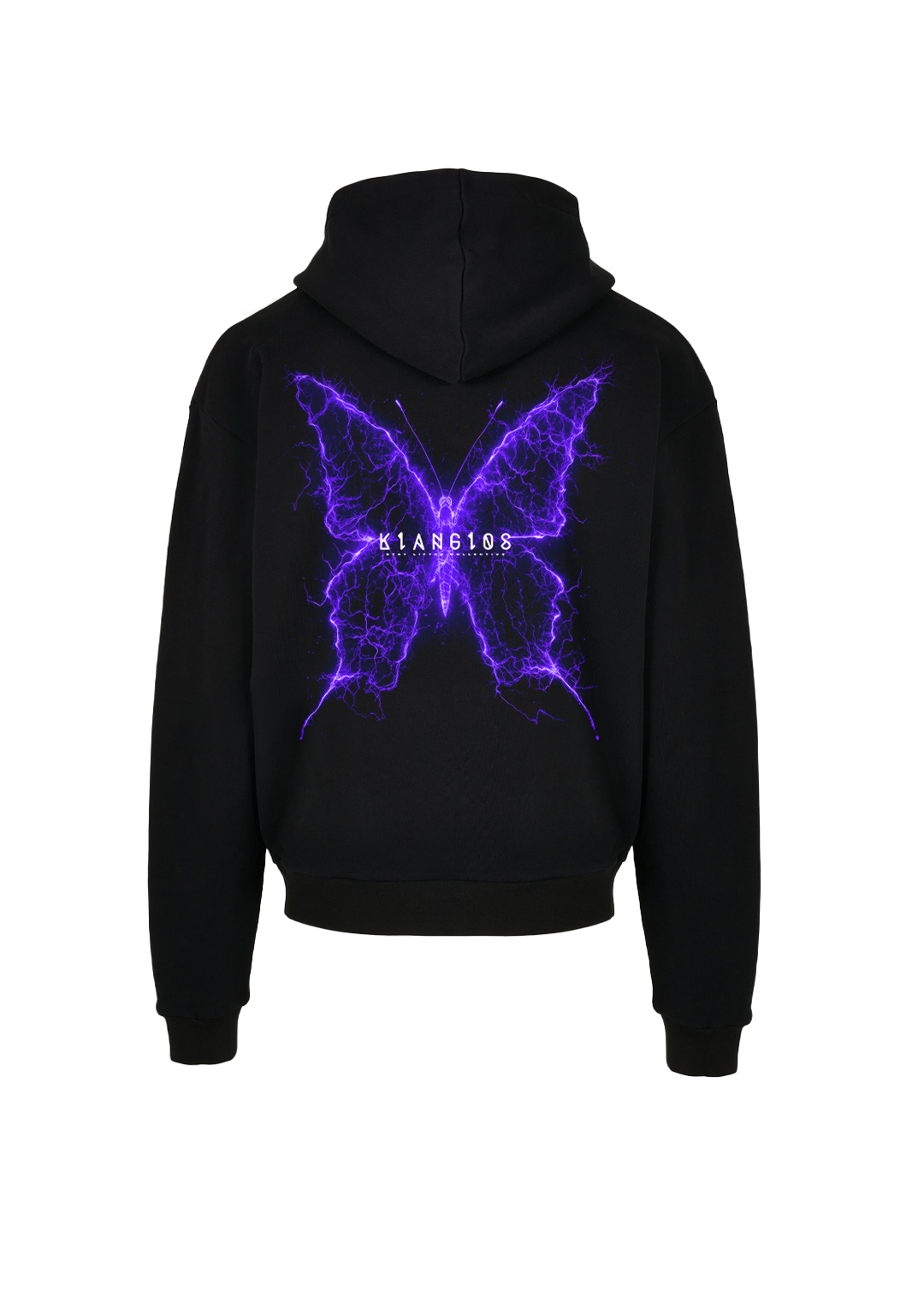 KLANGLOS OVERSIZED HOODIE PURPLE UNISEX