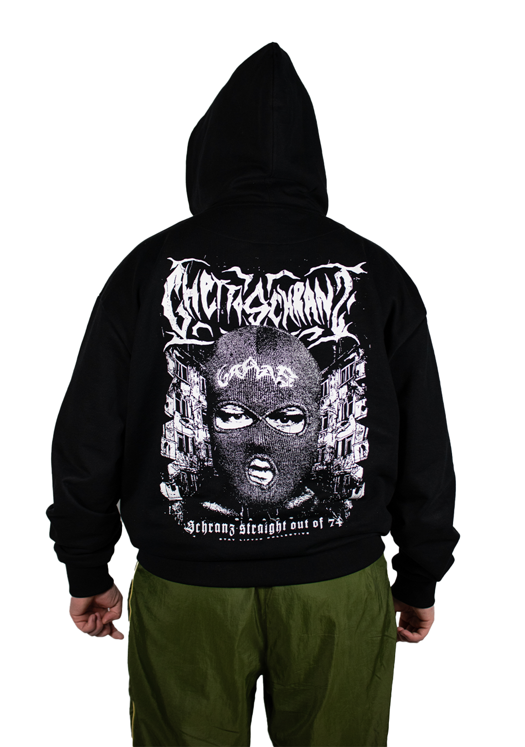 GAAAS HEAVY OVERSIZED ZIP HOODIE