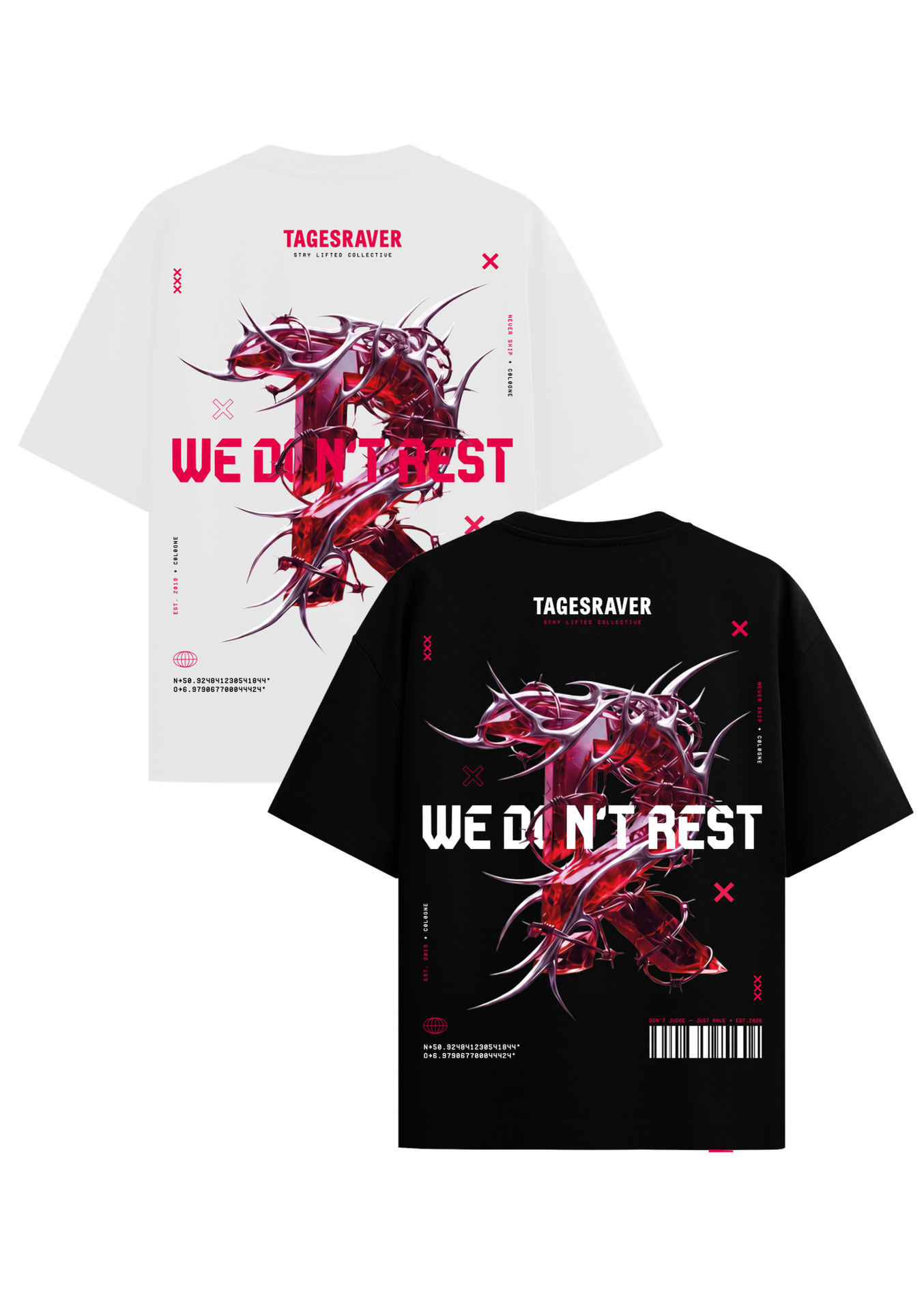 TAGESRAVER OVERSIZED TEE BUNDLE