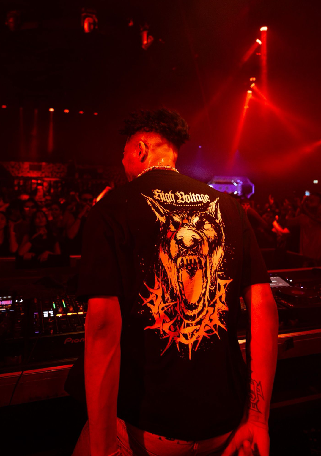 HIGH VOLTAGE OVERSIZED TEE UNISEX