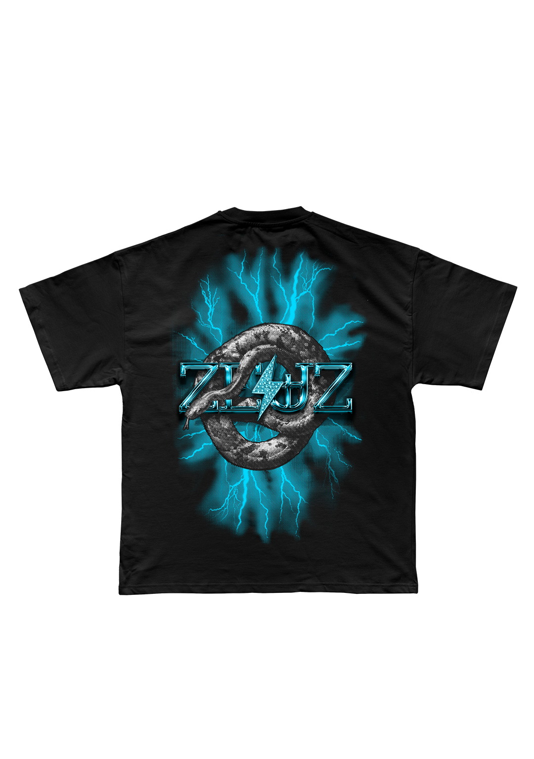 ZEUZ SNAKE BITE OVERSIZED TEE UNISEX