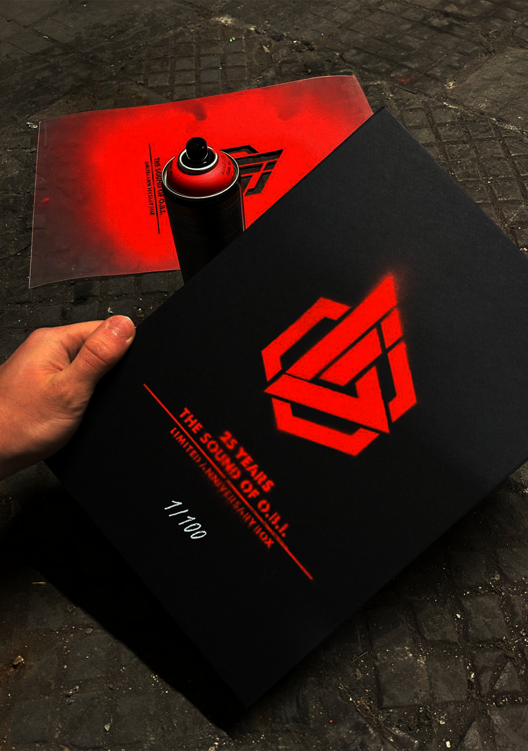 25 YEARS THE SOUND OF O.B.I. LIMITED FAN BOX (100 PIECES)