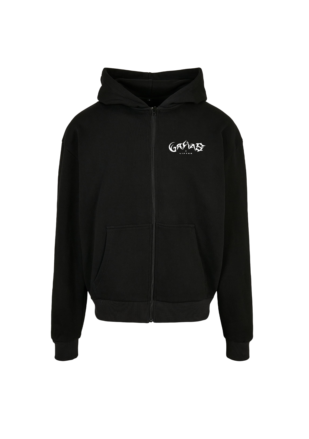 GAAAS HEAVY OVERSIZED ZIP HOODIE