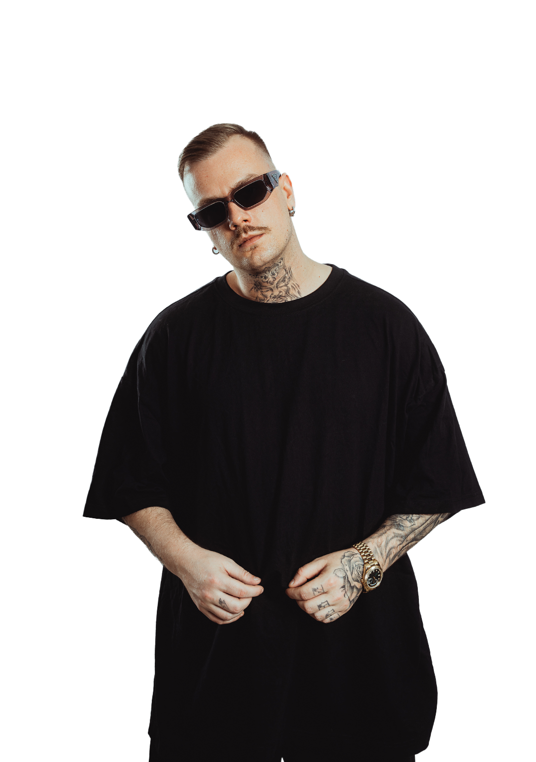 ZEUZ SNAKE BITE OVERSIZED TEE UNISEX