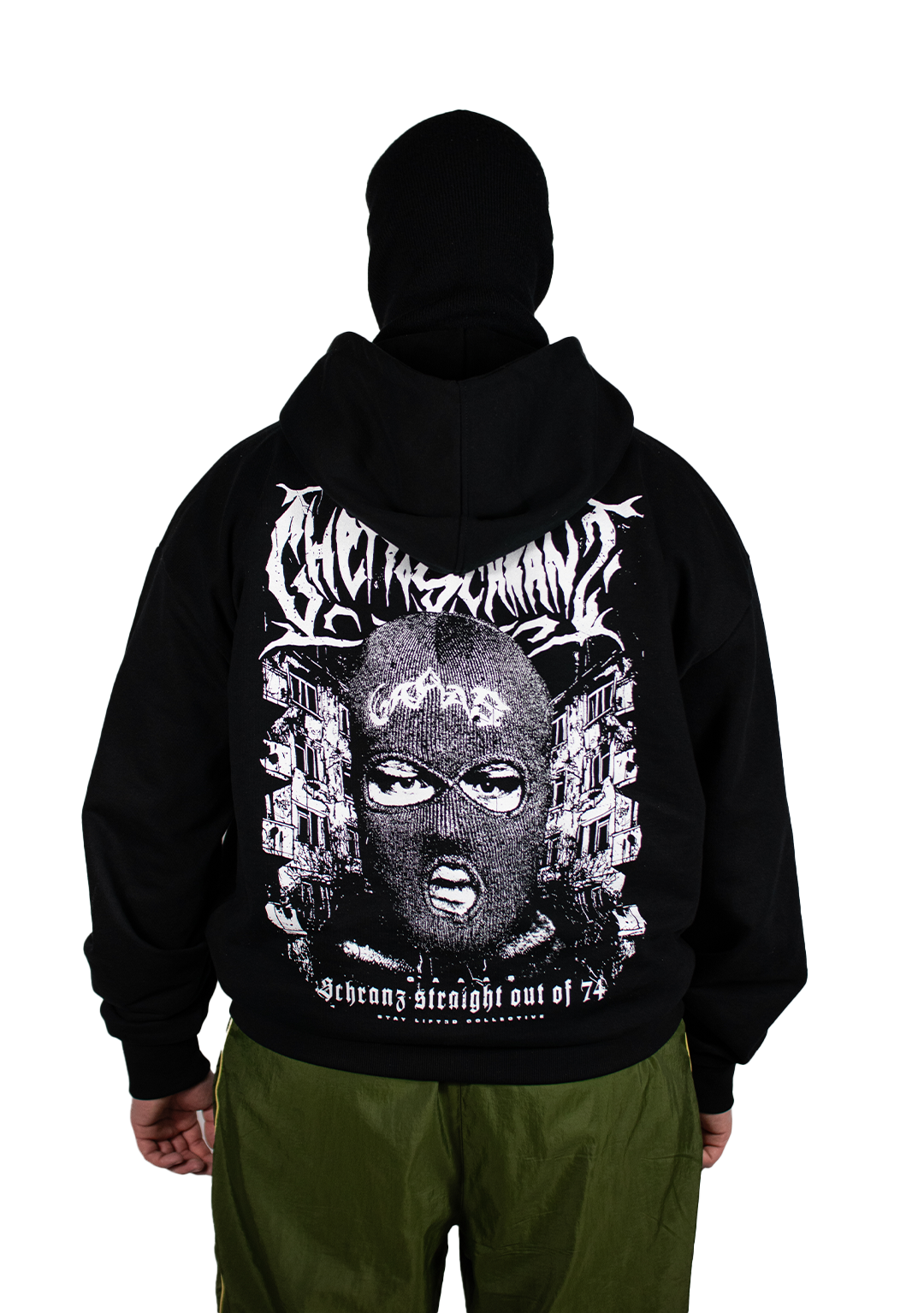 GAAAS HEAVY OVERSIZED ZIP HOODIE