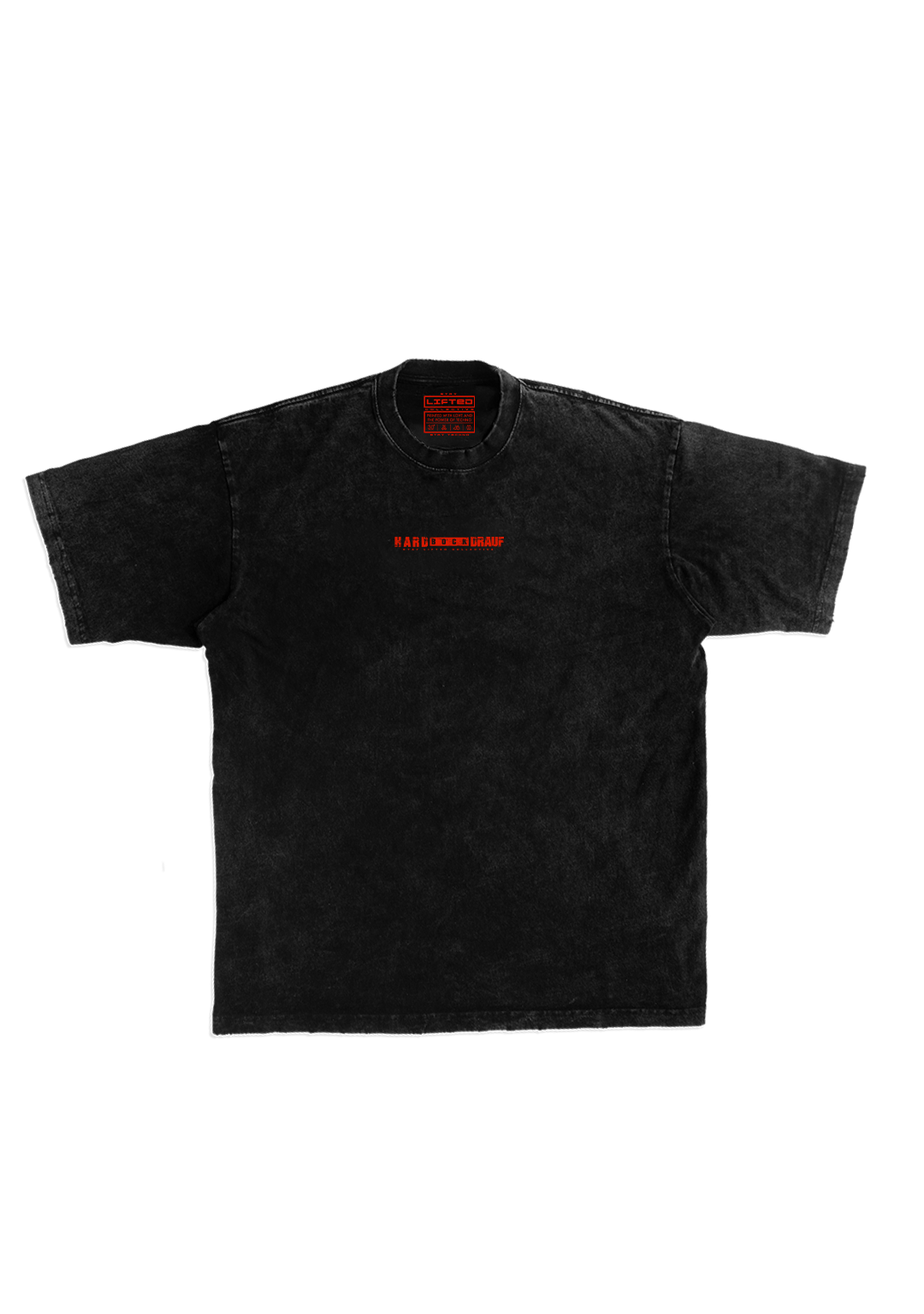 8 YEARS HARD BOCK DRAUF OVERSIZED TEE - LIMITED EDITION