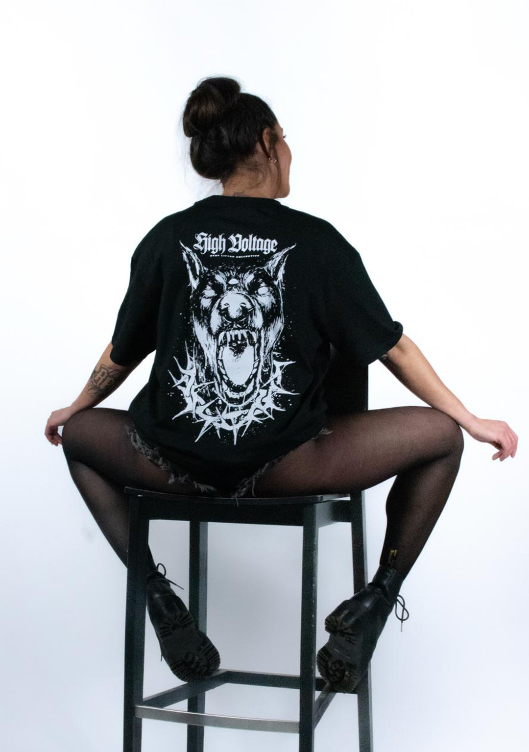 HIGH VOLTAGE OVERSIZED TEE UNISEX