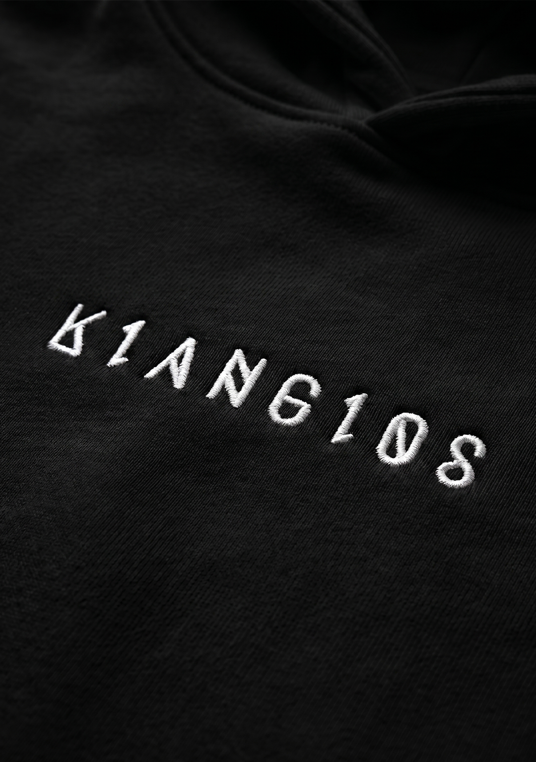 KLANGLOS NO SIGNAL OVERSIZED HOODIE BLACK UNISEX