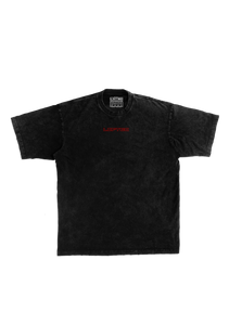 RAVE ACID WASHED OVERSIZED TEE UNISEX