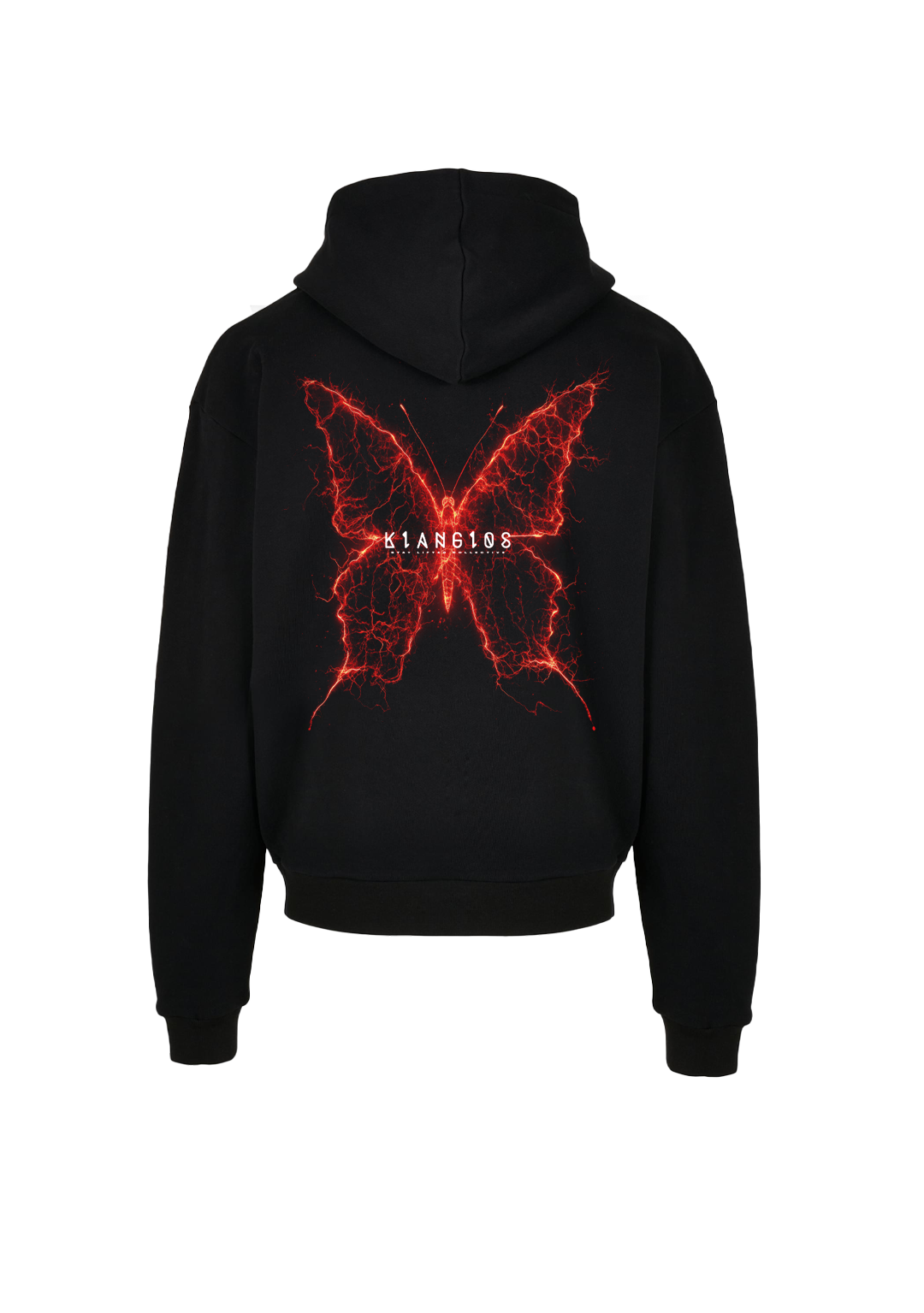 KLANGLOS OVERSIZED HOODIE RED UNISEX