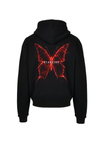 KLANGLOS OVERSIZED HOODIE RED UNISEX