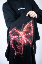 Laden Sie das Bild in den Galerie-Viewer, KLANGLOS OVERSIZED HOODIE RED UNISEX