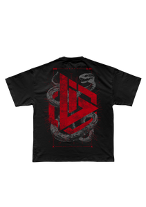 O.B.I. x LIFTED LIMITED OVERSIZED SHIRT RED
