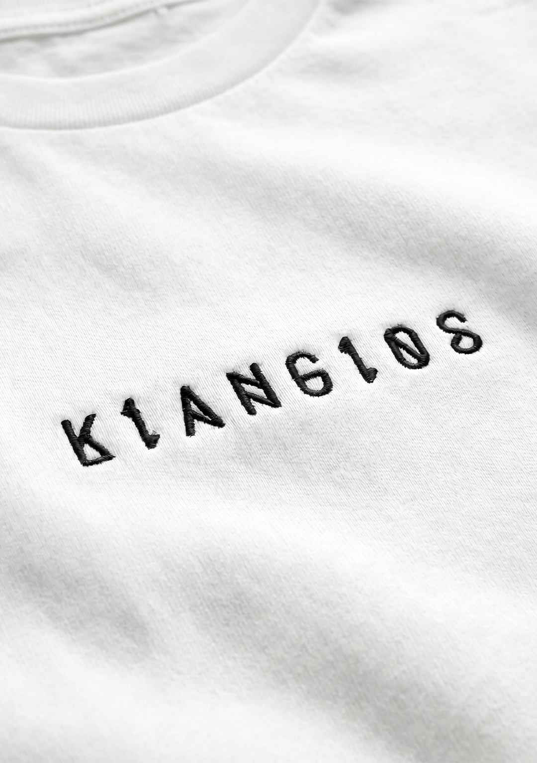 KLANGLOS NO SIGNAL OVERSIZED TEE WHITE