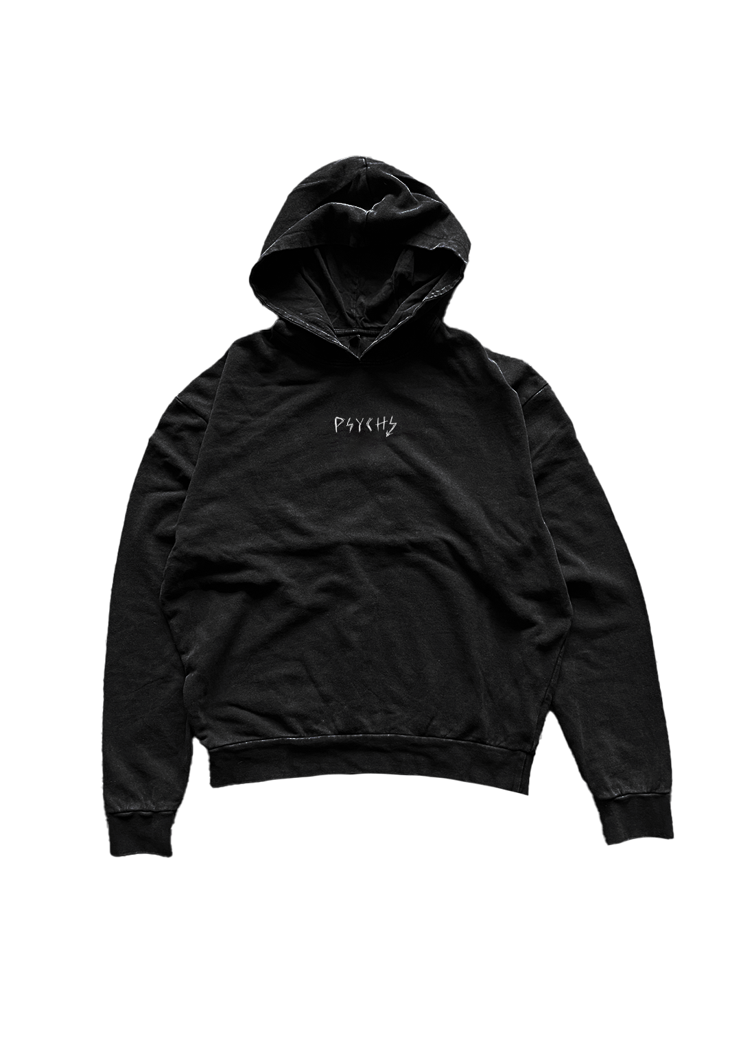 OPPES PSYCHS / ACID WASHED OVERSIZED HOODIE