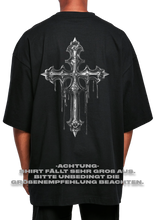 Laden Sie das Bild in den Galerie-Viewer, ZEUZ CROME CROSS OVERSIZED TEE UNISEX