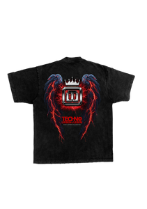 TECHNO LIEBEN UND LEBEN OVERSIZED TEE UNISEX - LIMITED EDITION