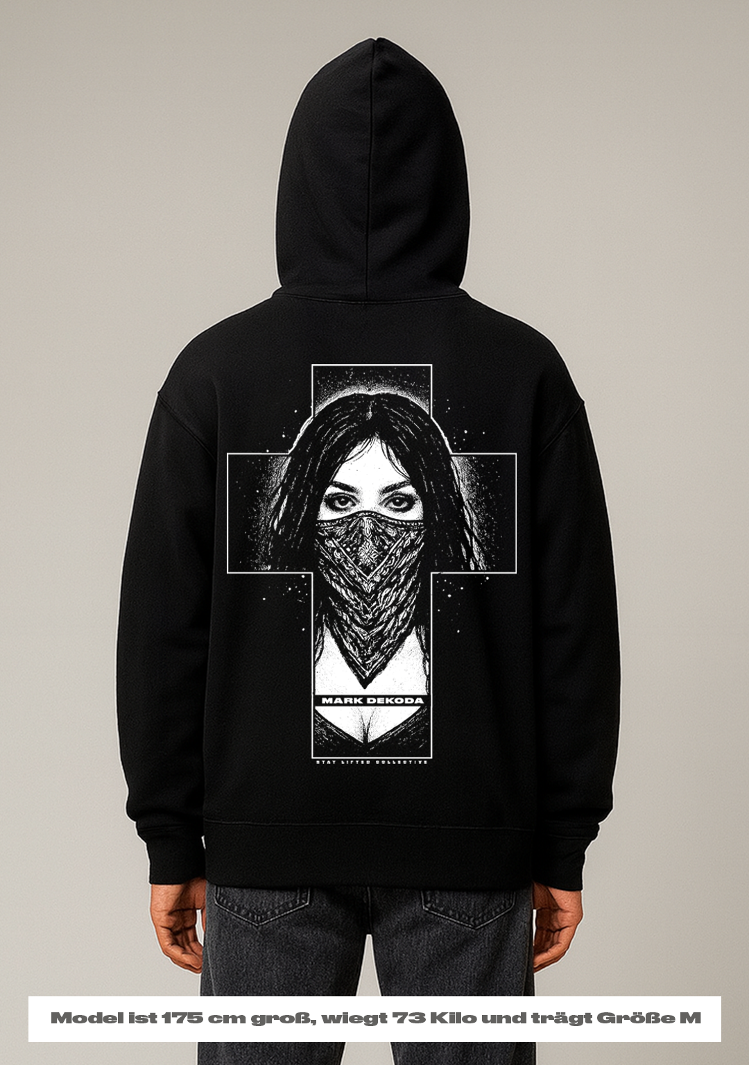 MARK DEKODA SCHATTENKIND OVERSIZED HOODIE