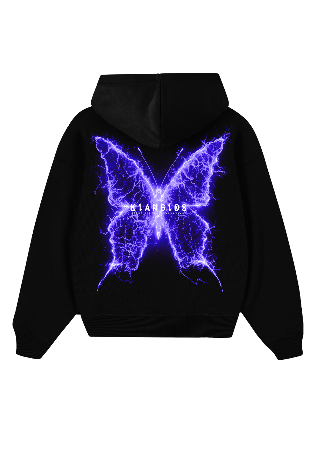 KLANGLOS OVERSIZED HOODIE  PURPLE UNISEX