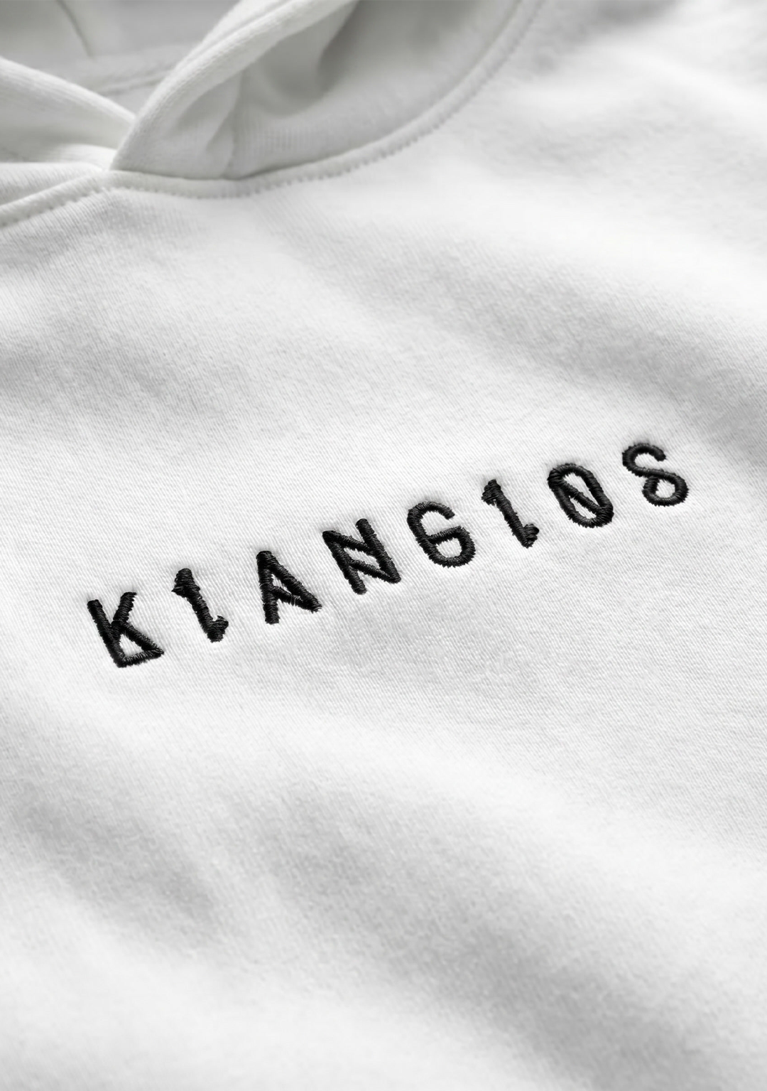 NO SIGNAL OVERSIZED HOODIE WHITE UNISEX