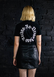 NO DRUGS. JUST TECHNO. CROP TOP